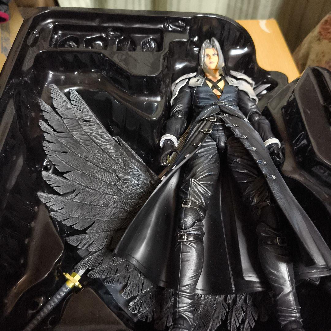 セフィロス ファイナル ファンタジー 7 プレイアーツ 改 開封品 フィギュア