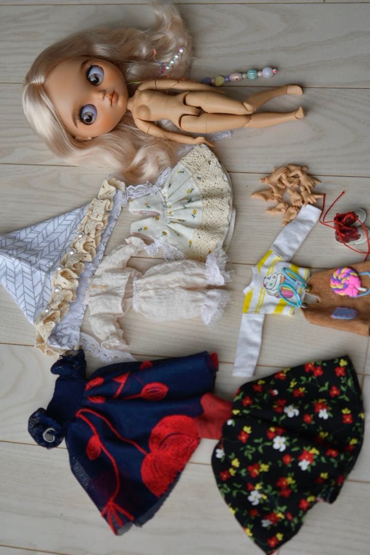 アイシードールカスタム　アイシードール　人形　ネオンブライス　カスタム