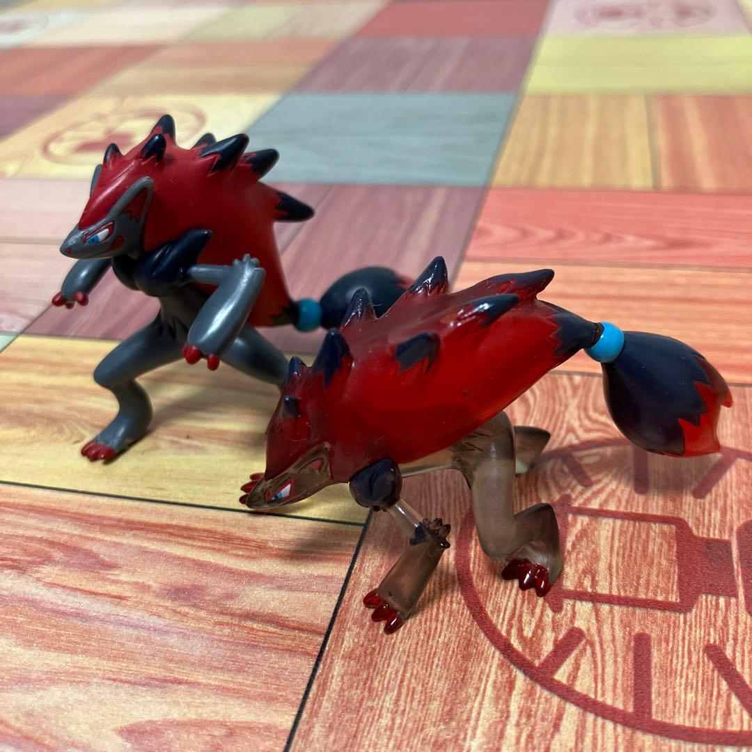ポケモン モンコレ フィギュア クリアゾロアーク ゾロアーク 2体セット