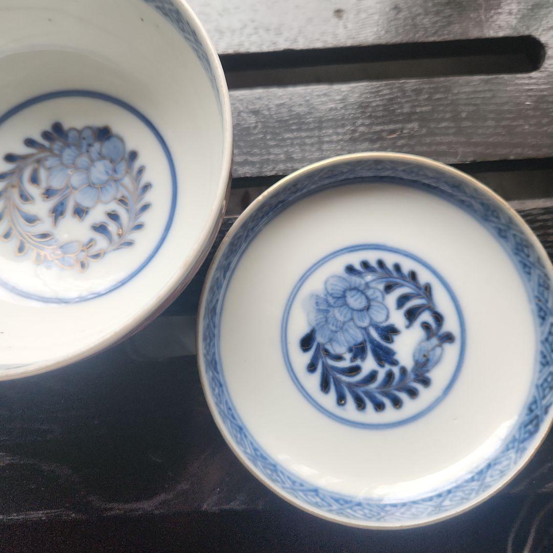 古伊万里 錦手 牡丹紋赤絵 蓋付き江戸時代 - メルカリ