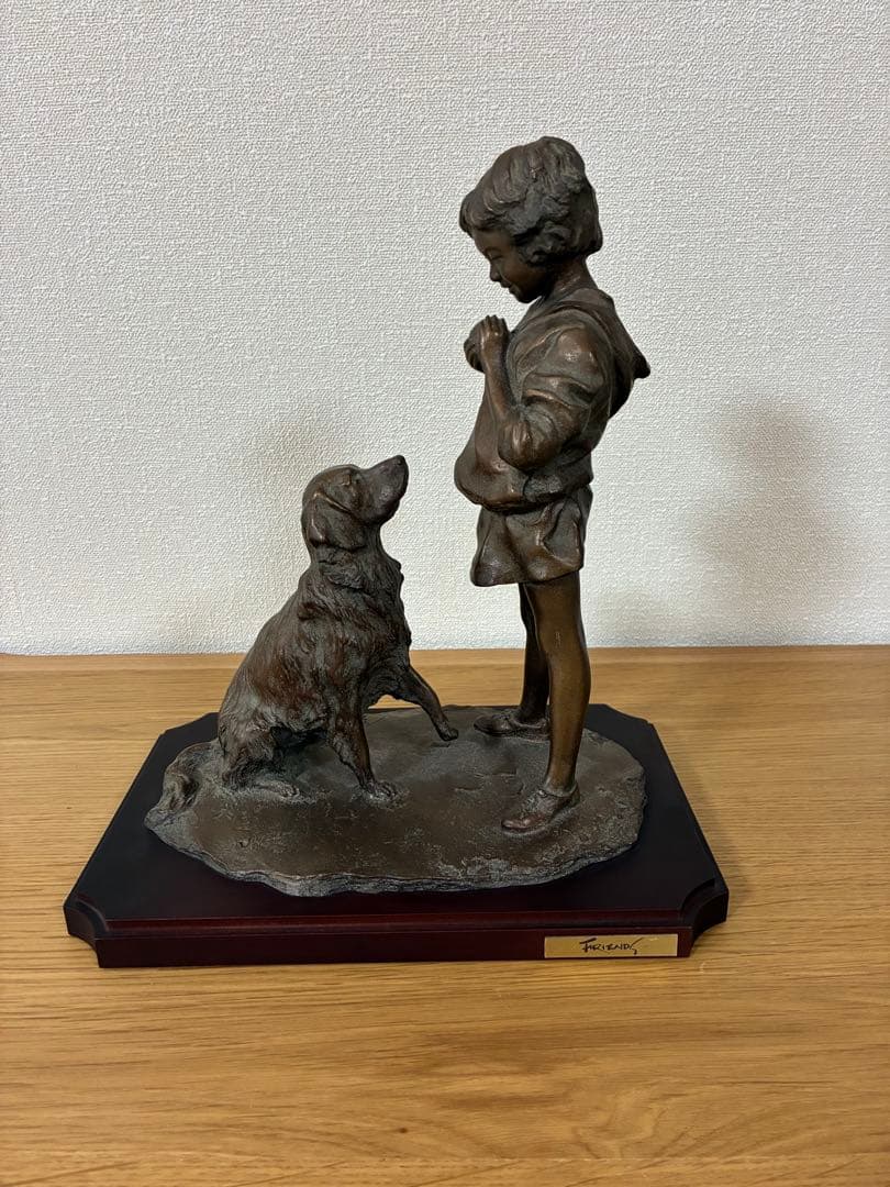 001大道寺光弘 「フレンド」ブロンズ像 173/1000限定