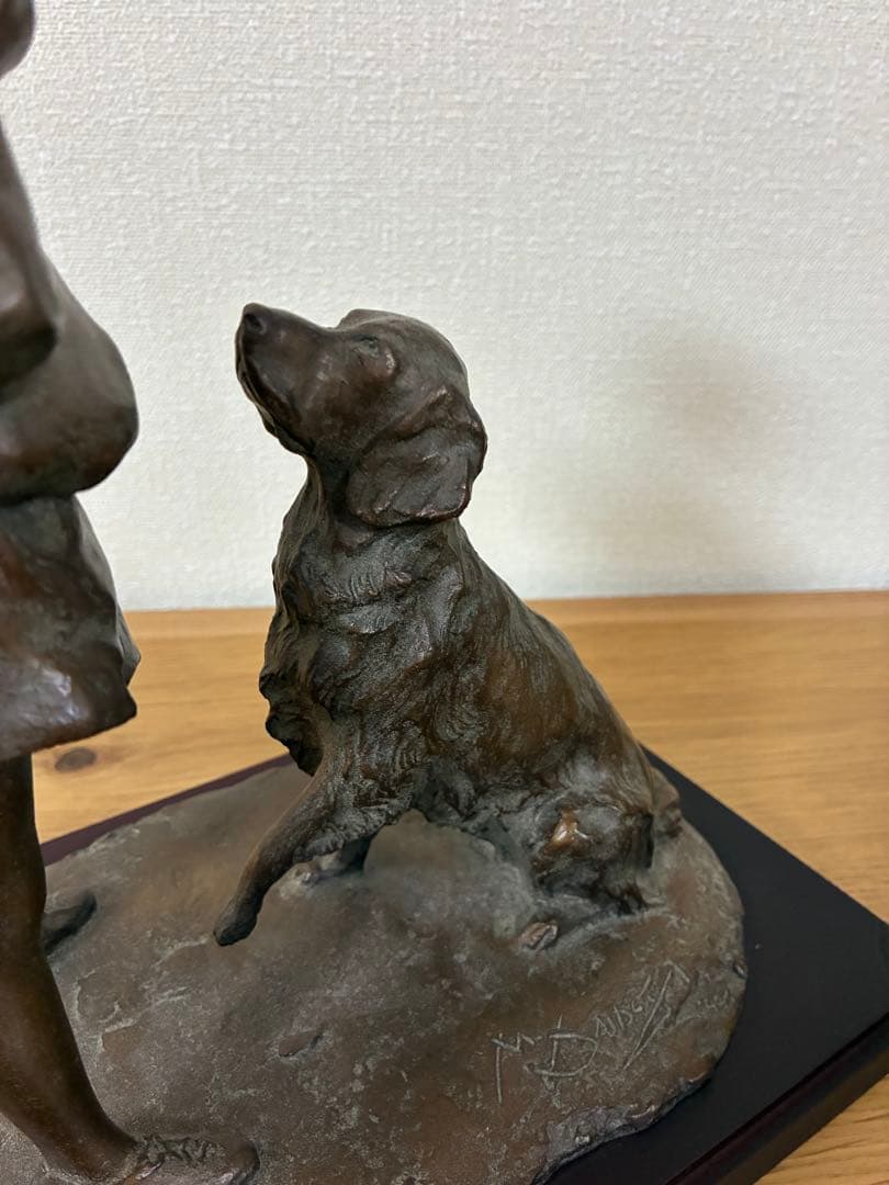 001大道寺光弘 「フレンド」ブロンズ像 173/1000限定