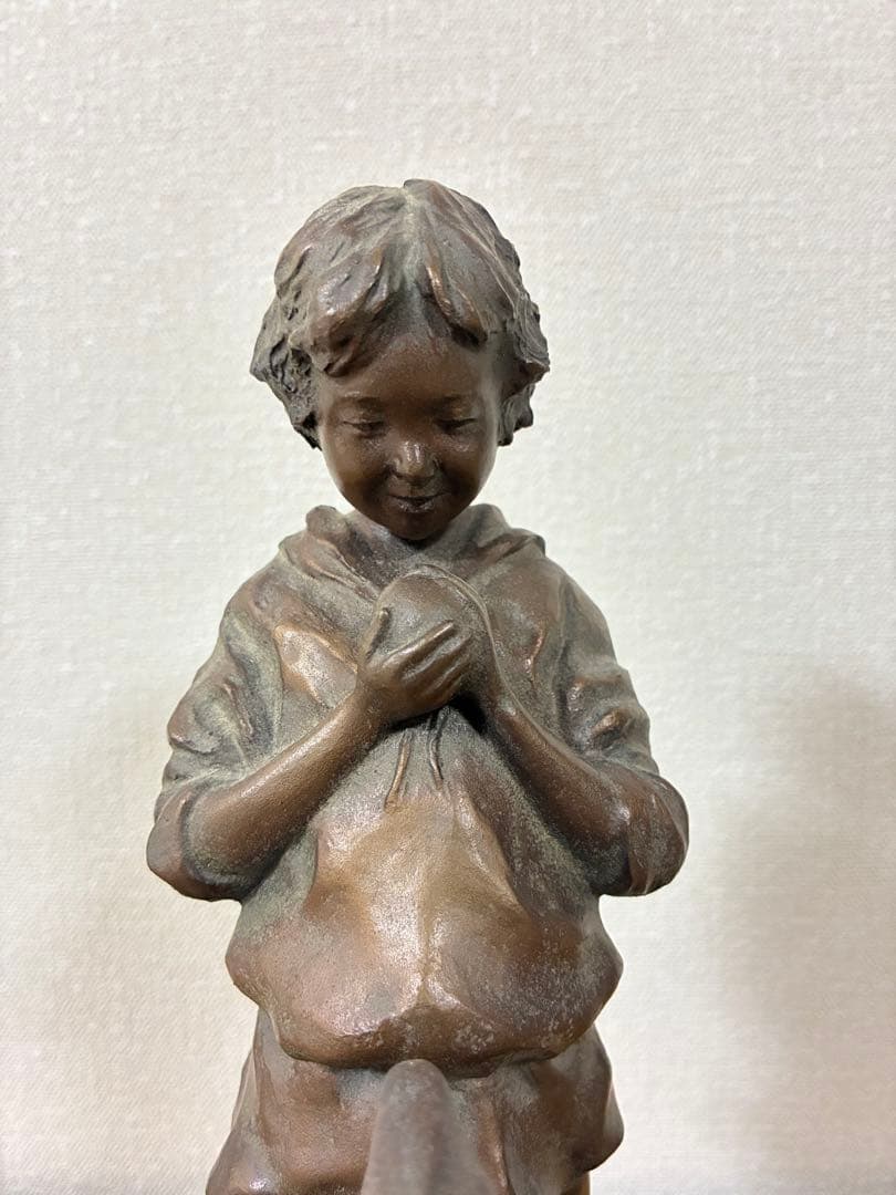 001大道寺光弘 「フレンド」ブロンズ像 173/1000限定