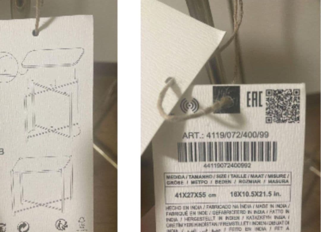 ZARA  ザラホーム 大理石 マーブル サイドテーブル