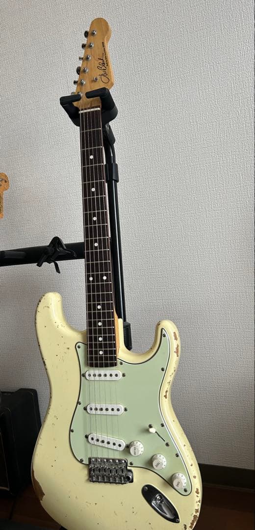 J.W.Black ストラトキャスター ヴィンテージホワイト