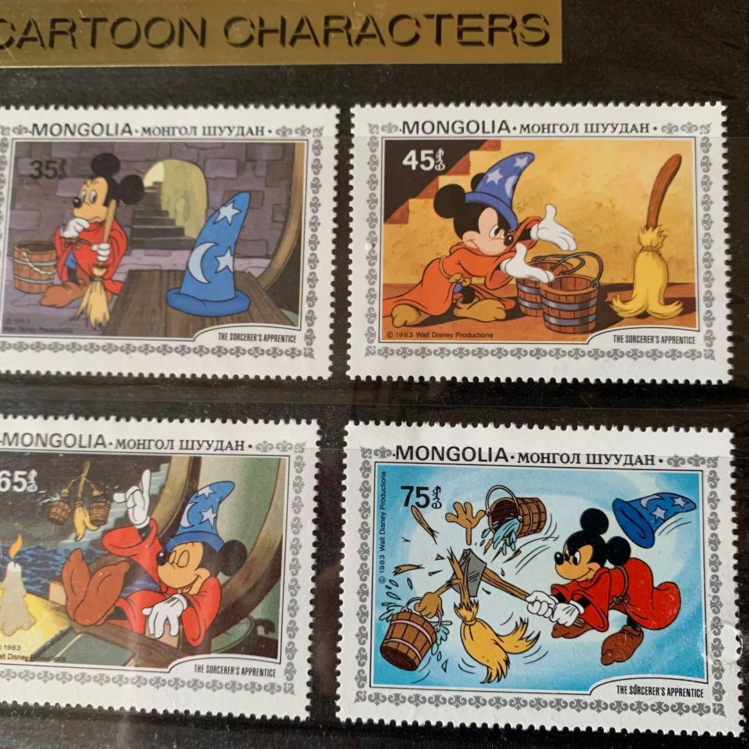 レア】ディズニー ファンタジア 海外 切手 ミッキーマウス - メルカリ