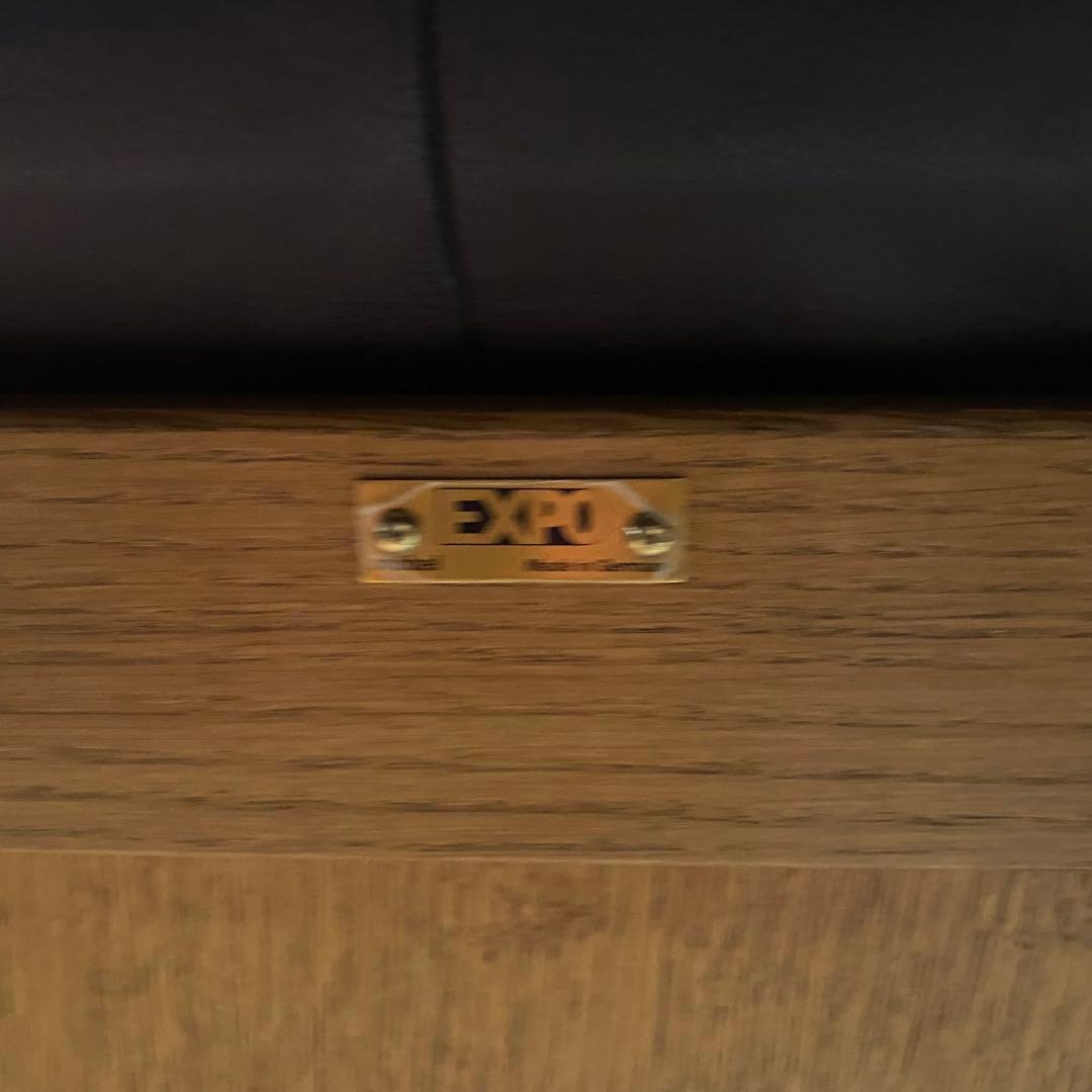 ドイツ製　ヴィンテージ　シングルソファ　本革　カントリー