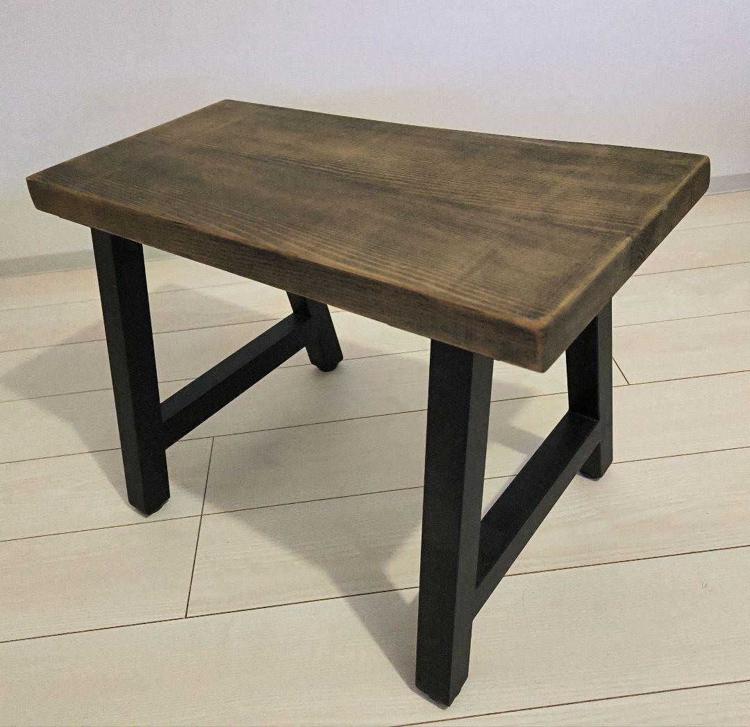 木製スツール・水槽台・踏み台・ 花台・ ステップ台