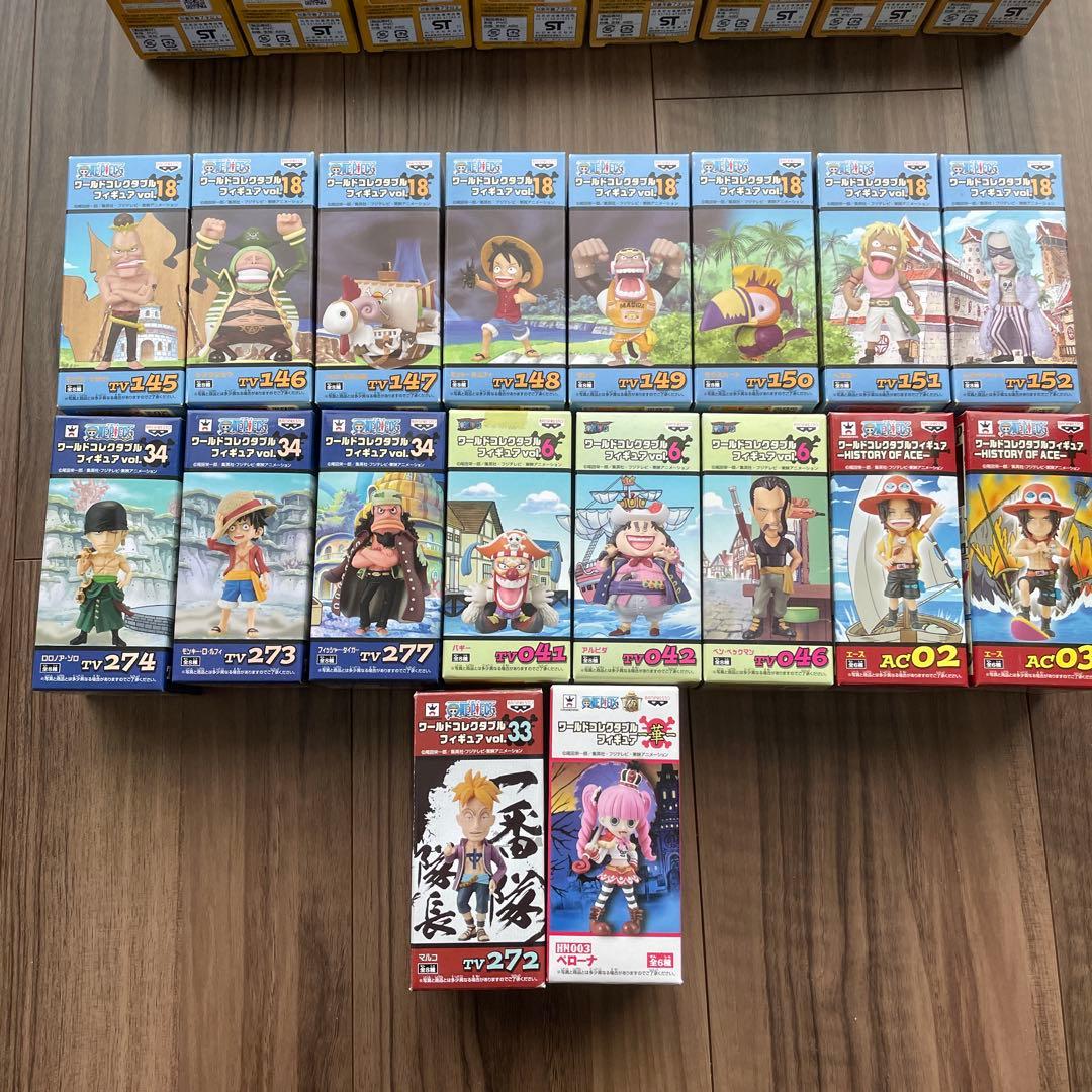 ワンピース ワールドコレクタブルフィギュア セット