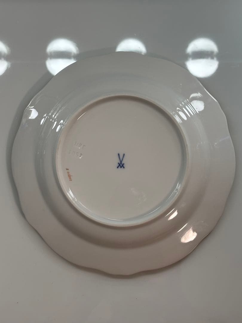 新品未使用品　マイセン陶磁器皿　18cm