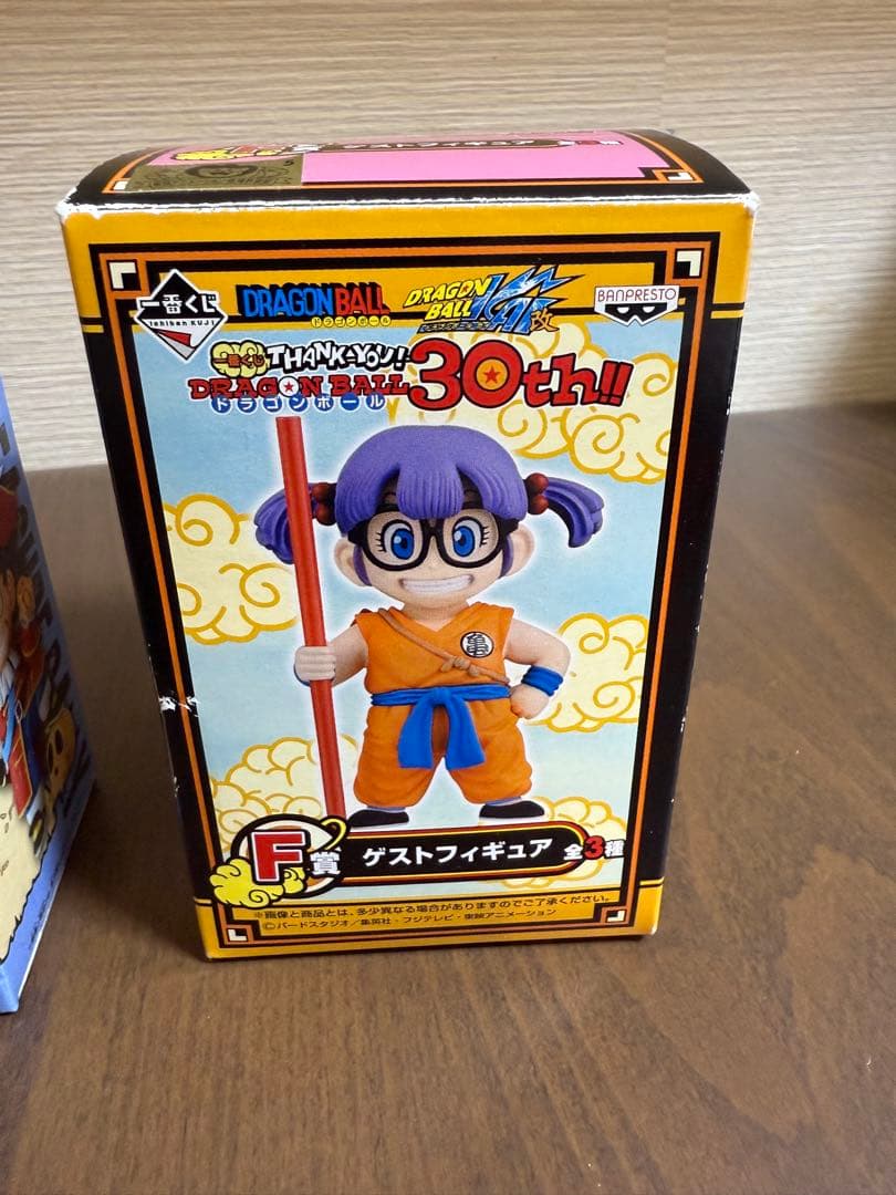 一番くじドラゴンボール 30th ゲストフィギュア アラレちゃん 孫悟空