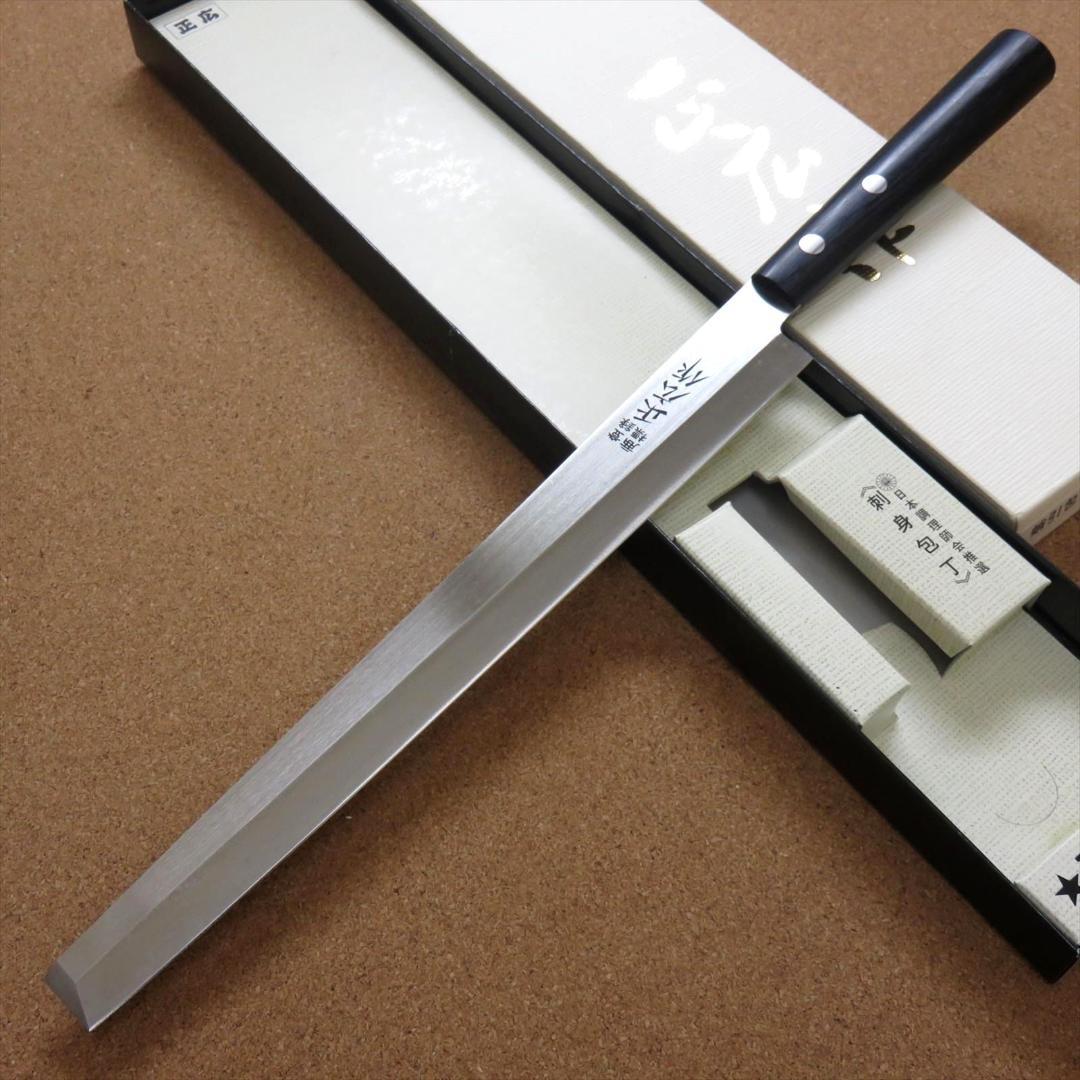 関の刃物 蛸引包丁 左利き 240mm 正広 和包丁 片刃 刺身包丁 柳刃包丁