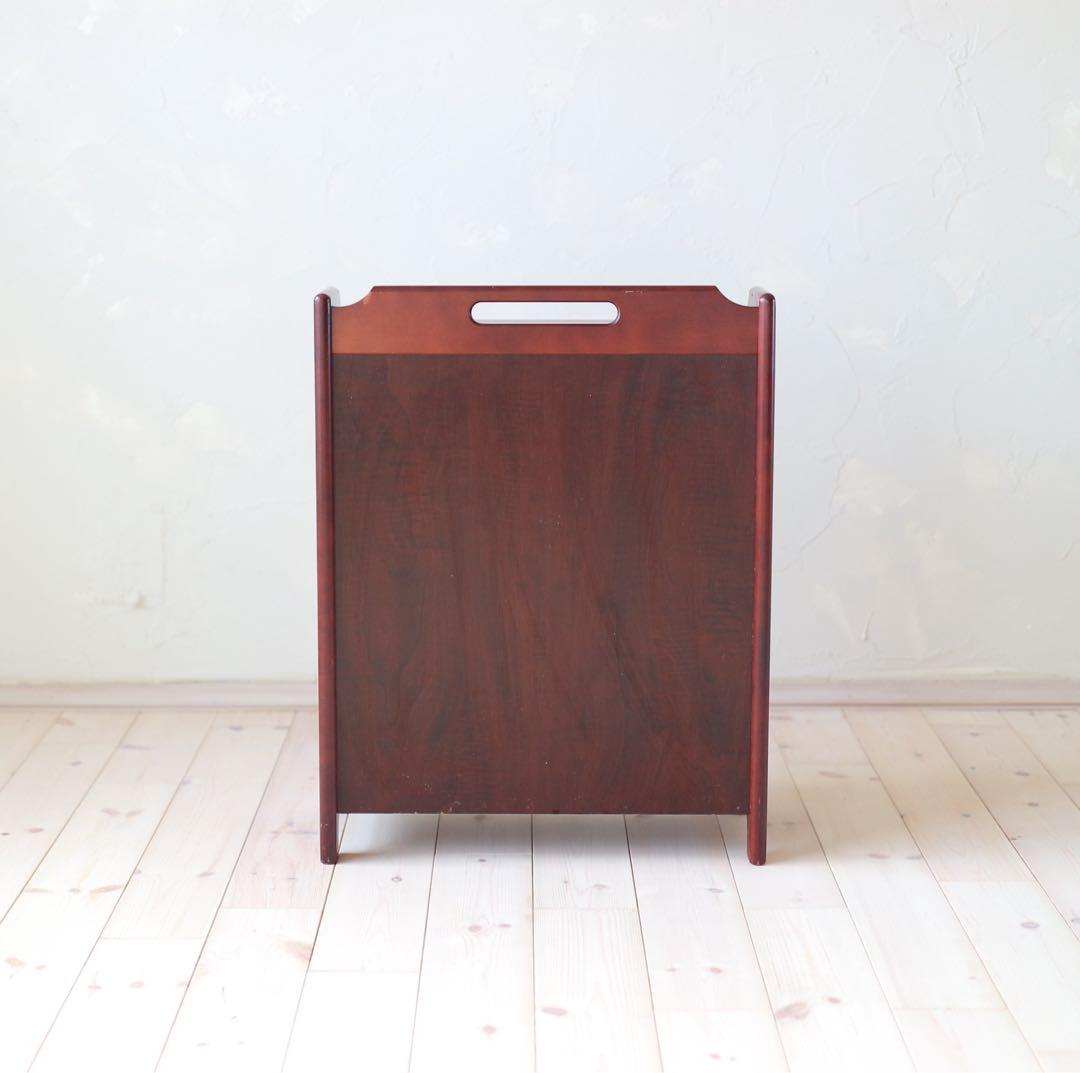 Karimoku / カリモク家具　ダークブラウン木製4段シェルフ