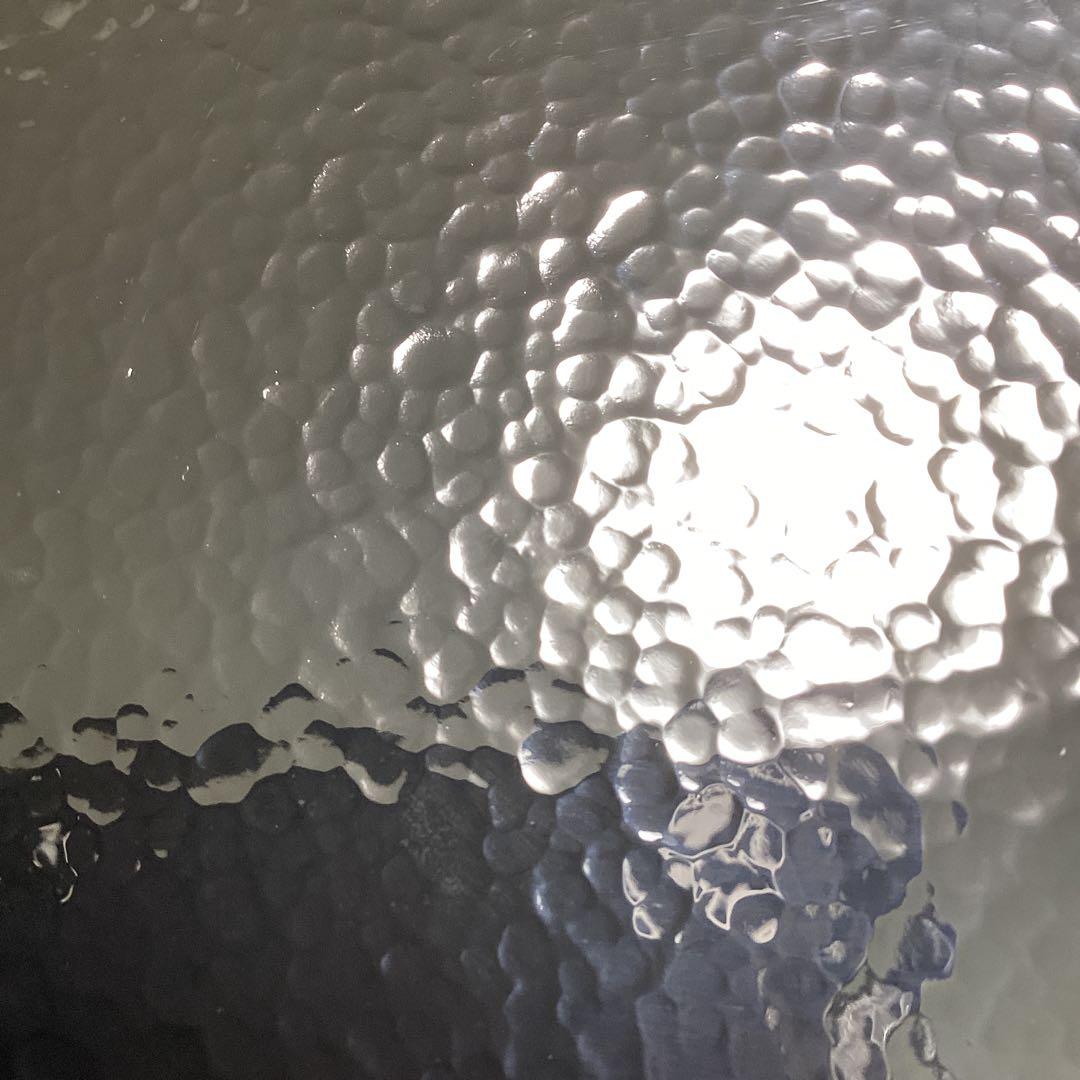 銀メッキ槌目四方八寸「内丸淵高」　9客　新品未使用　　　重さ370g