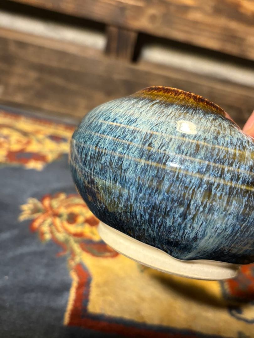 【希少】【箱入り未使用】　北海道　こぶ志焼　文色窯　小鉢　深皿セット！