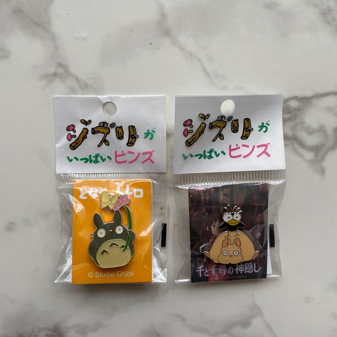 ジブリ ピンバッチ ピンズコレクション トトロ 千と千尋の神隠し