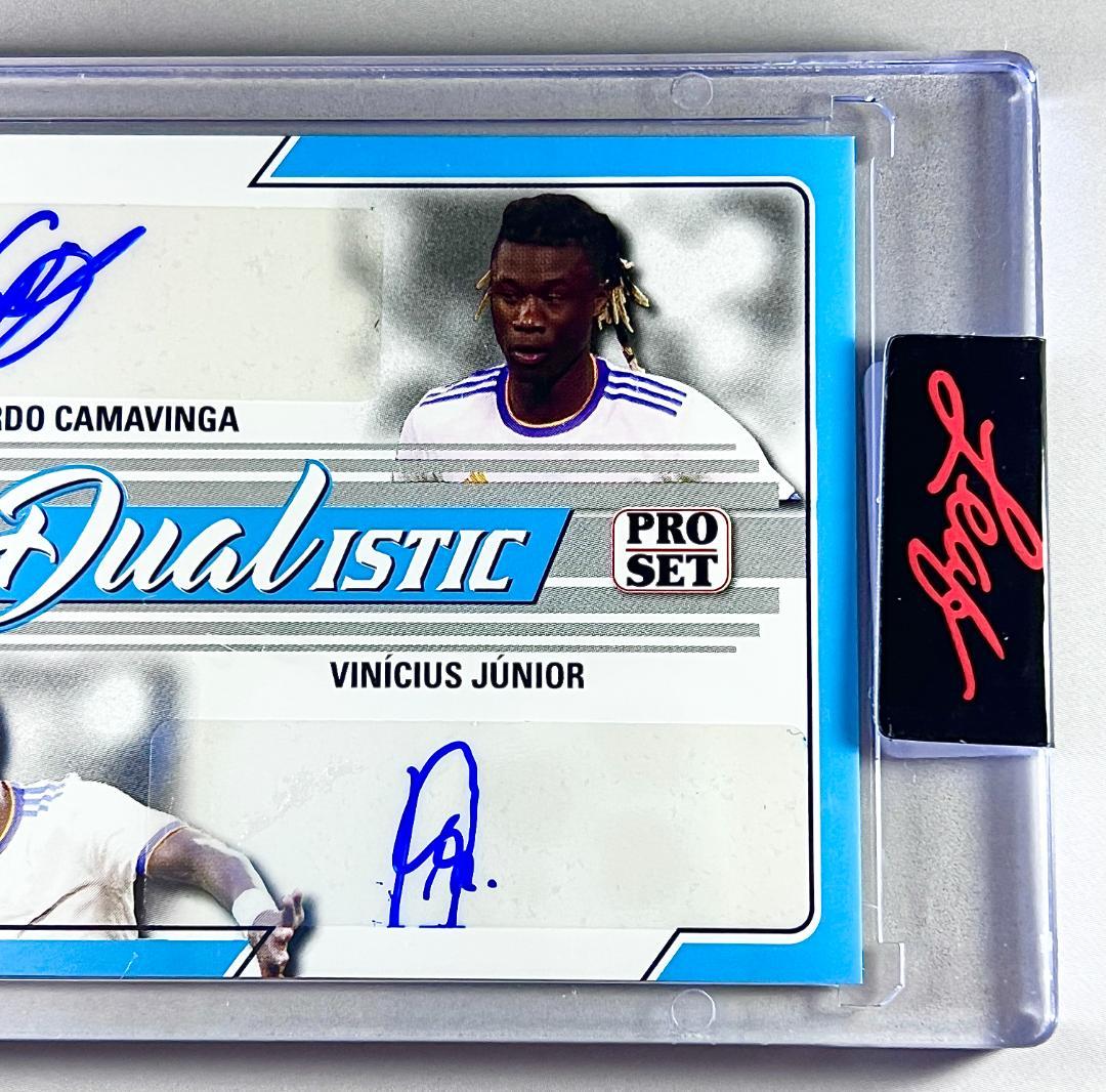 【直筆サイン!世界限定8枚】カマビンガ ヴィニシウス Leaf レアル・マドリー