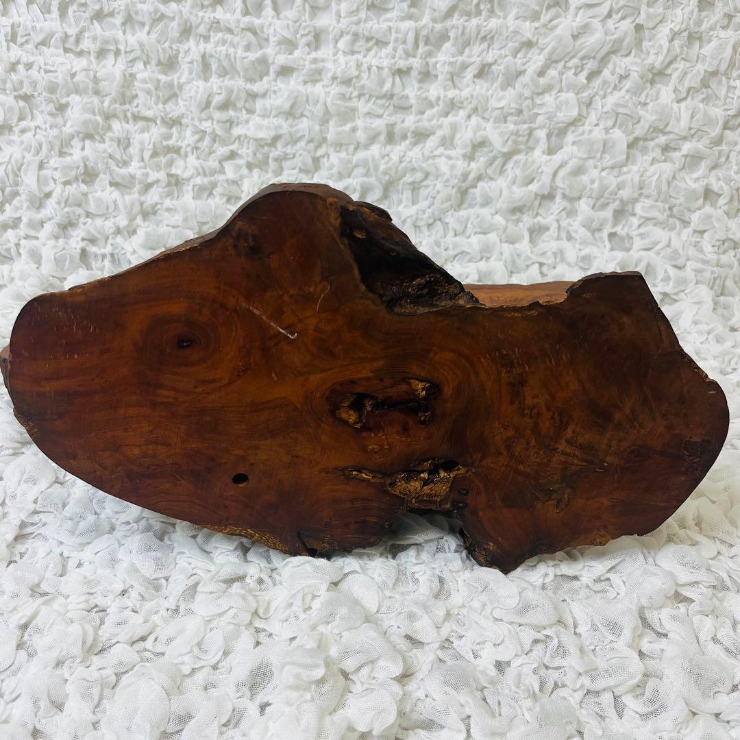 欅けやき 天然木 インテリア 和室置物一枚板 玄関飾りオブジェ衝立 昭和レトロ