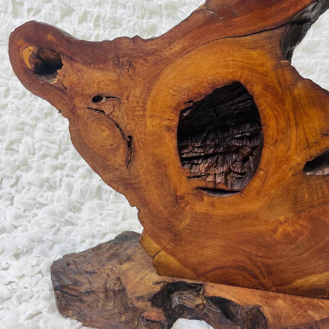 欅けやき 天然木 インテリア 和室置物一枚板 玄関飾りオブジェ衝立 昭和レトロ