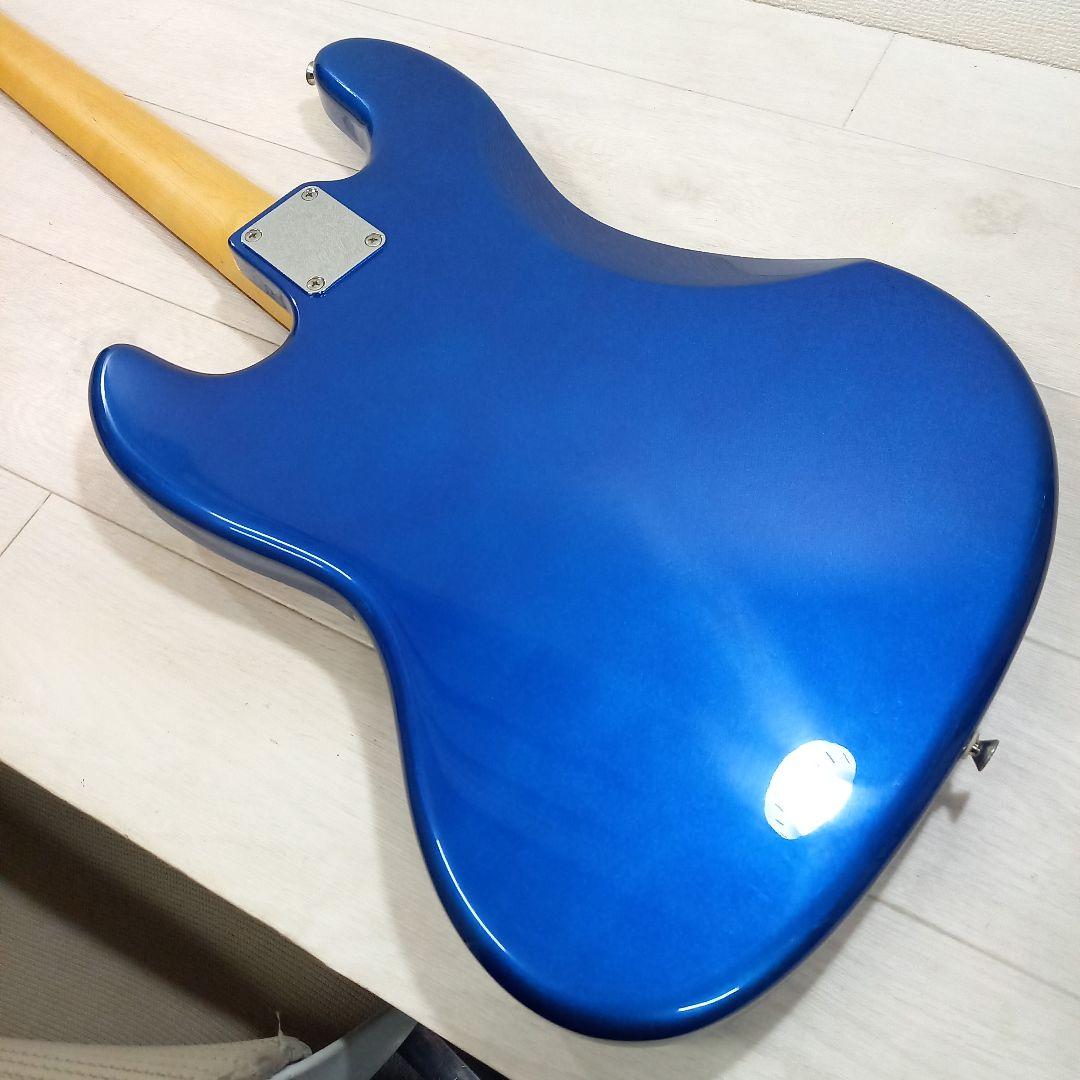 PhotoGenic ジャズベース ブルー 青 マッチングヘッド - メルカリ