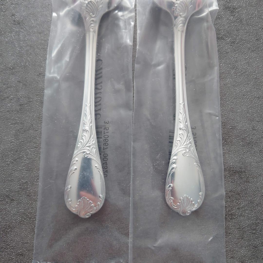 クリストフル マルリー コーヒースプーン 未開封 2点 紙箱入り