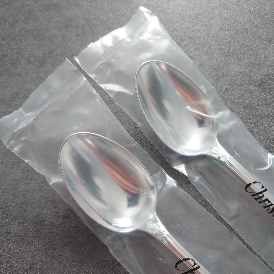 クリストフル マルリー コーヒースプーン 未開封 2点 紙箱入り