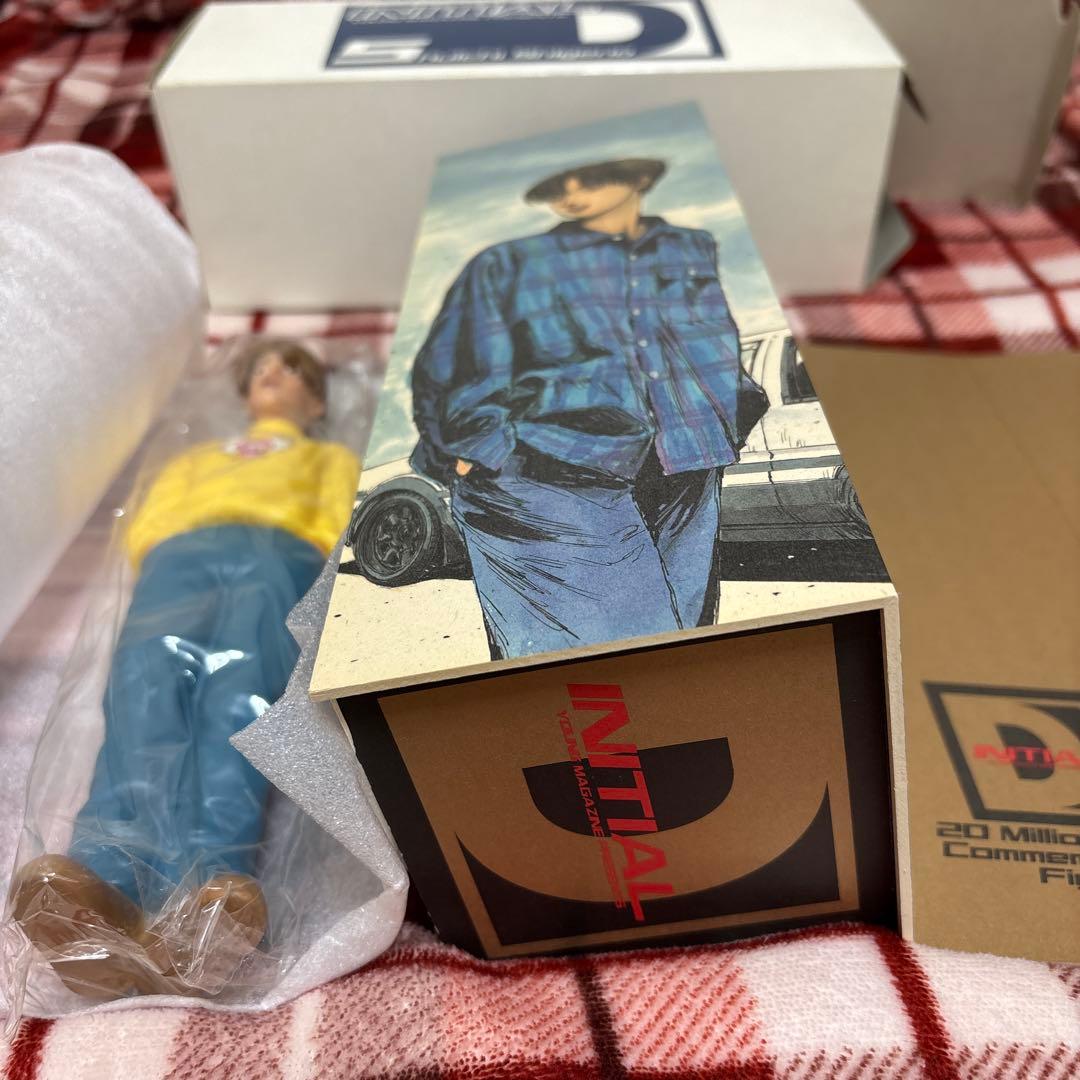 非売品 藤原拓海 ヤンマガ読者プレゼント「頭文字D」 2000万部記念フィギュア