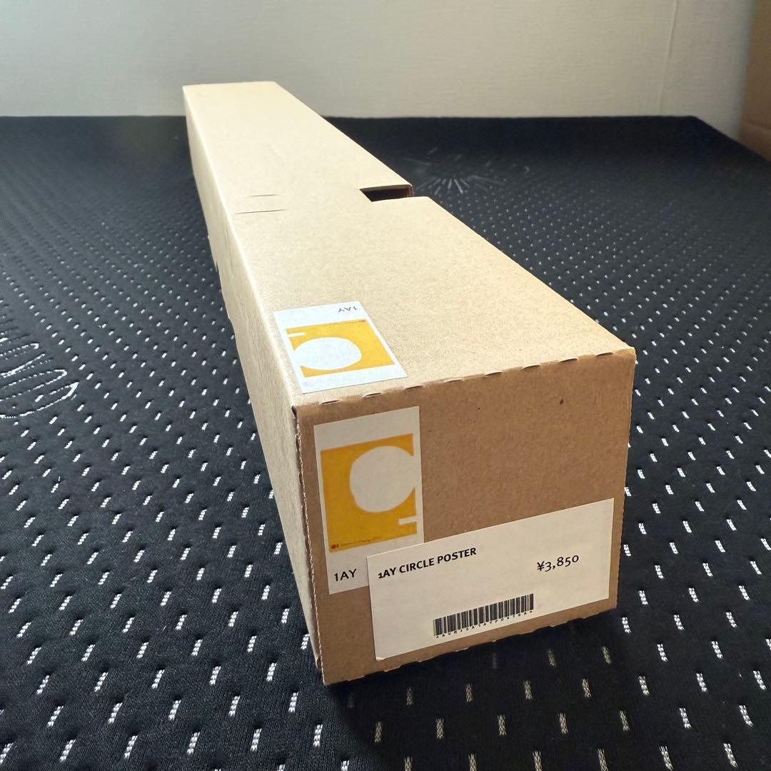 イサムノグチ 絵紙 ポスター 1AY イエロー 新品未開封品