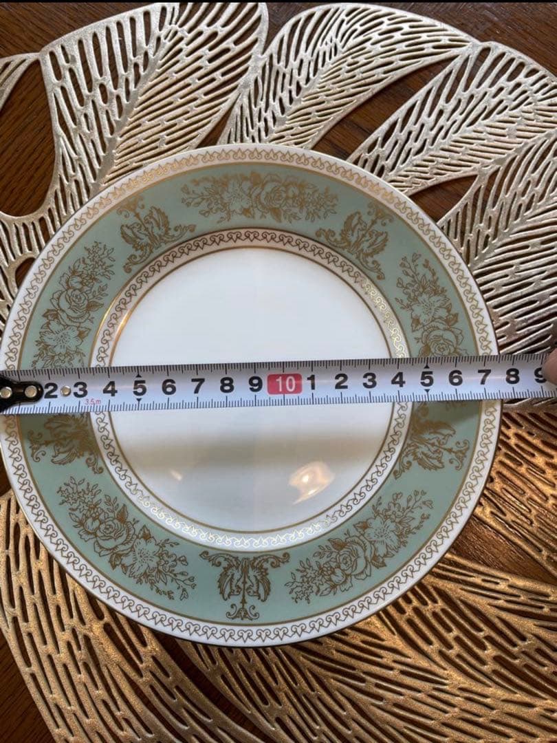 ウェッジウッドコロンビアセージグリーンデザート皿1枚