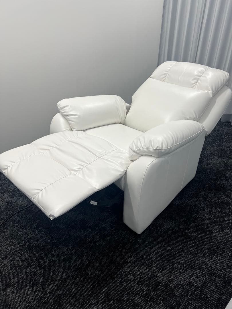 電動リクライニングチェア SHIFFON ホワイト