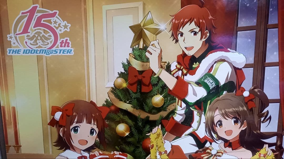 アイドルマスター 東急ハンズ クリスマス 当選品 パネル サイン色紙