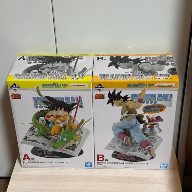 【新品】一番くじ「DRAGON BALL 40th ～其之一～」A賞＆B賞セット