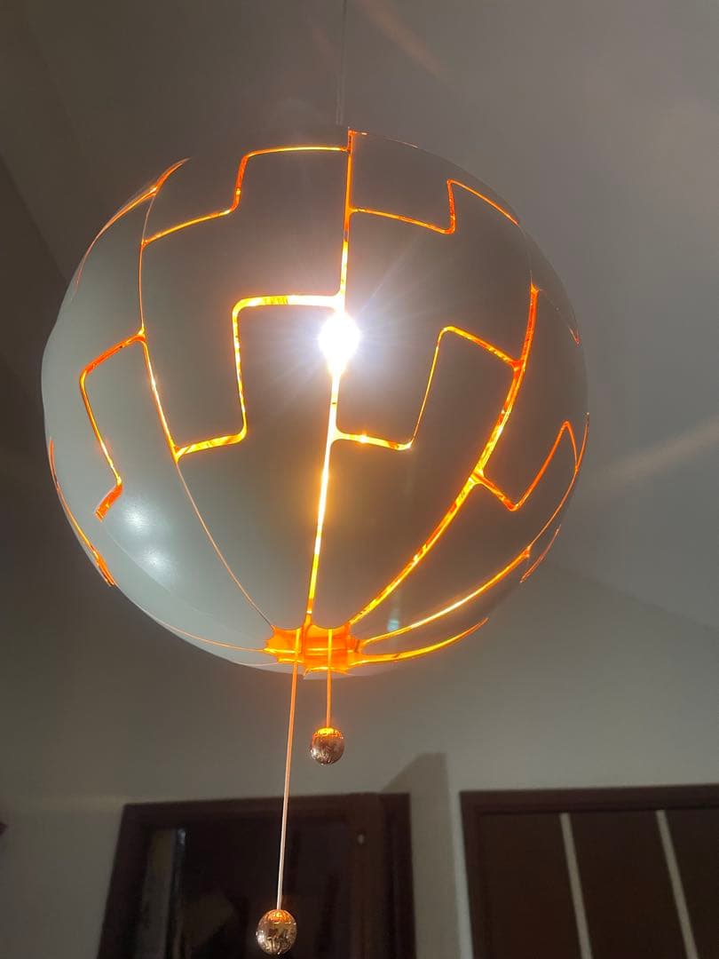 メタリックシーリングライト 球形　LED