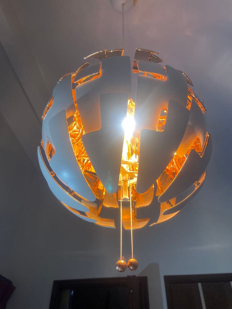 メタリックシーリングライト 球形　LED