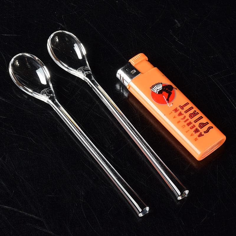 Baccarat　バカラ　クリスタルガラス　スプーン　２点　箱付　M　R8317