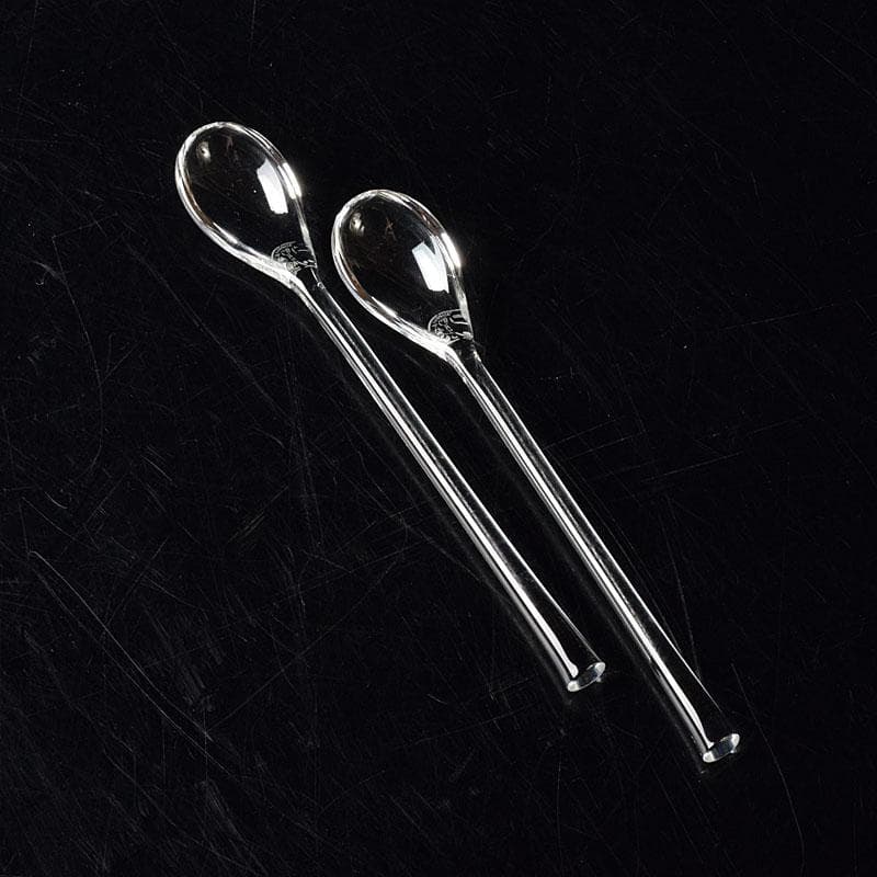 Baccarat　バカラ　クリスタルガラス　スプーン　２点　箱付　M　R8317