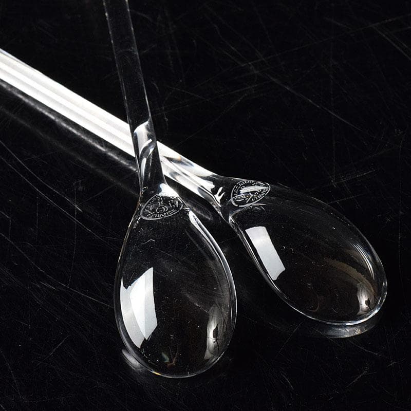 Baccarat　バカラ　クリスタルガラス　スプーン　２点　箱付　M　R8317