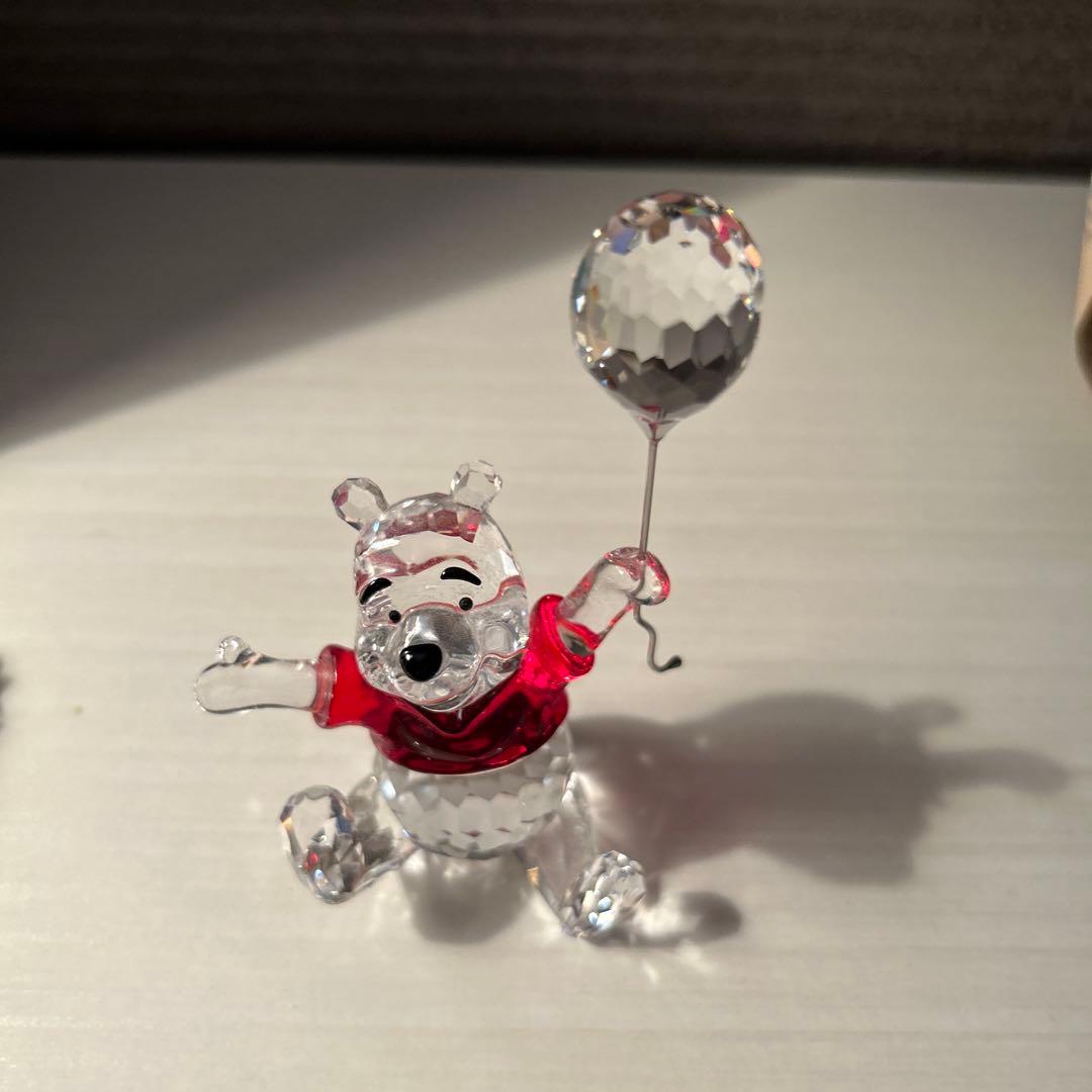 新品限定品　スワロフスキー　くまのプーさん