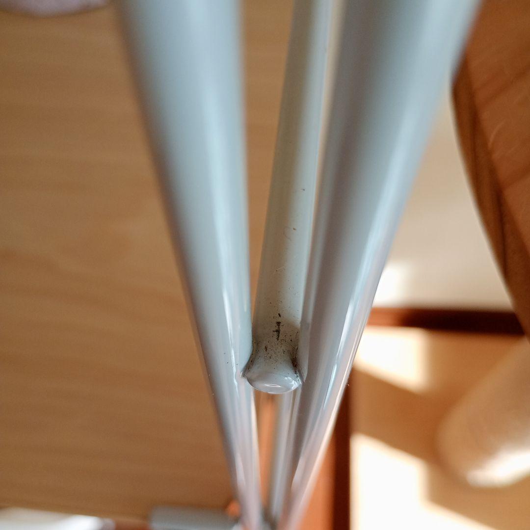 2本　無印スチールユニットシェルフ　追加用帆立　特大グレー２１２．５ｃｍタイプ用