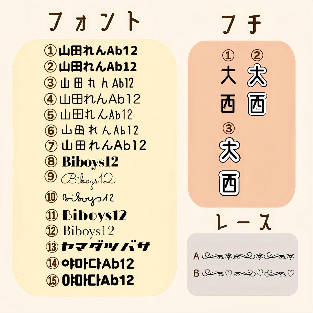 てと様　キンブレシート　オーダー