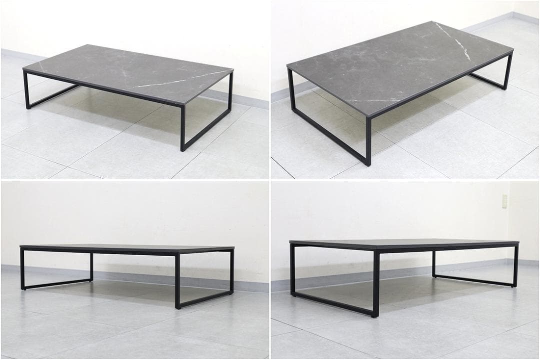 展示品 ボーコンセプト Lugo コーヒーテーブル ダークマーブル セラミック