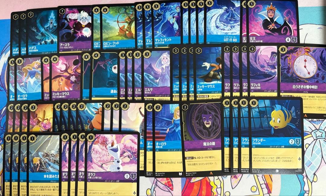 ディズニー ロルカナ サファイアアメジストデッキ 60枚 - メルカリ