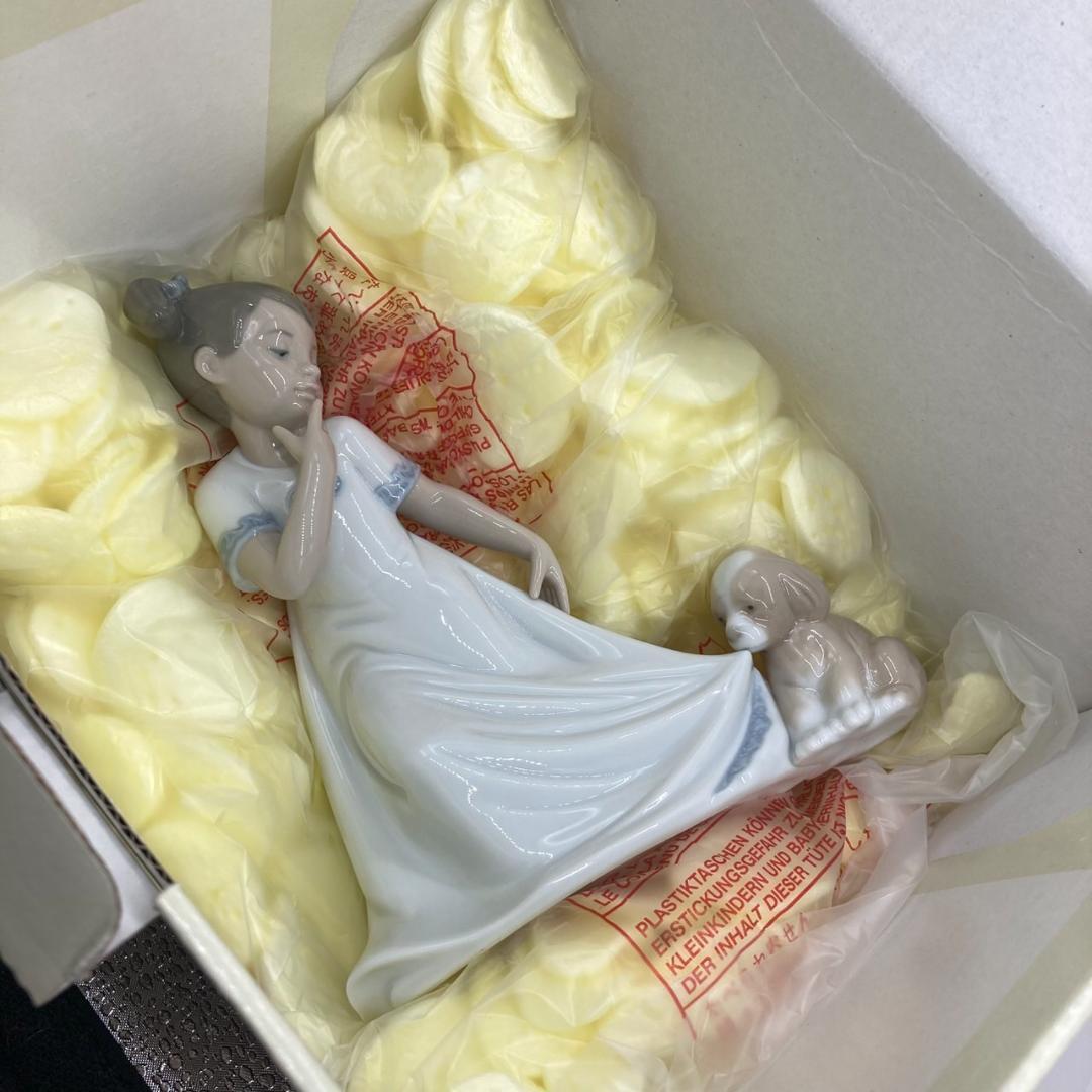 ▼LLADRO NAO　フィギュリン　ひっぱらないで　1434　箱つき