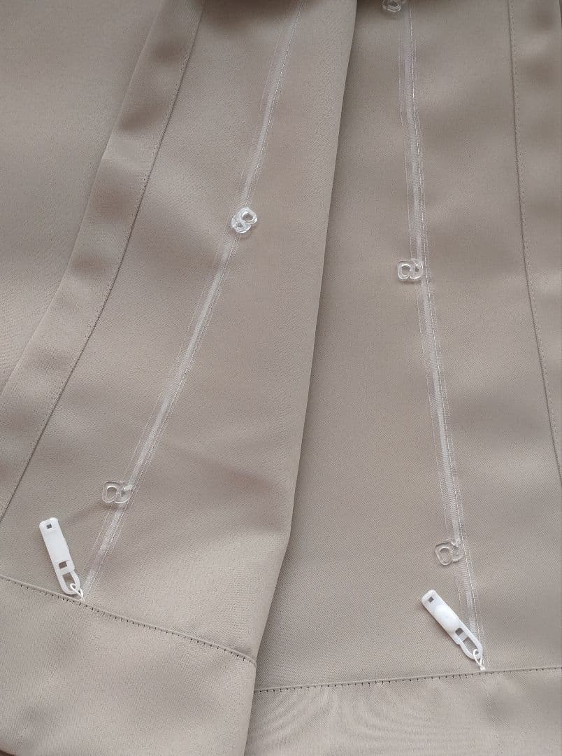 新品 未使用 ローマンシェード:幕体のみ サンドベージュ