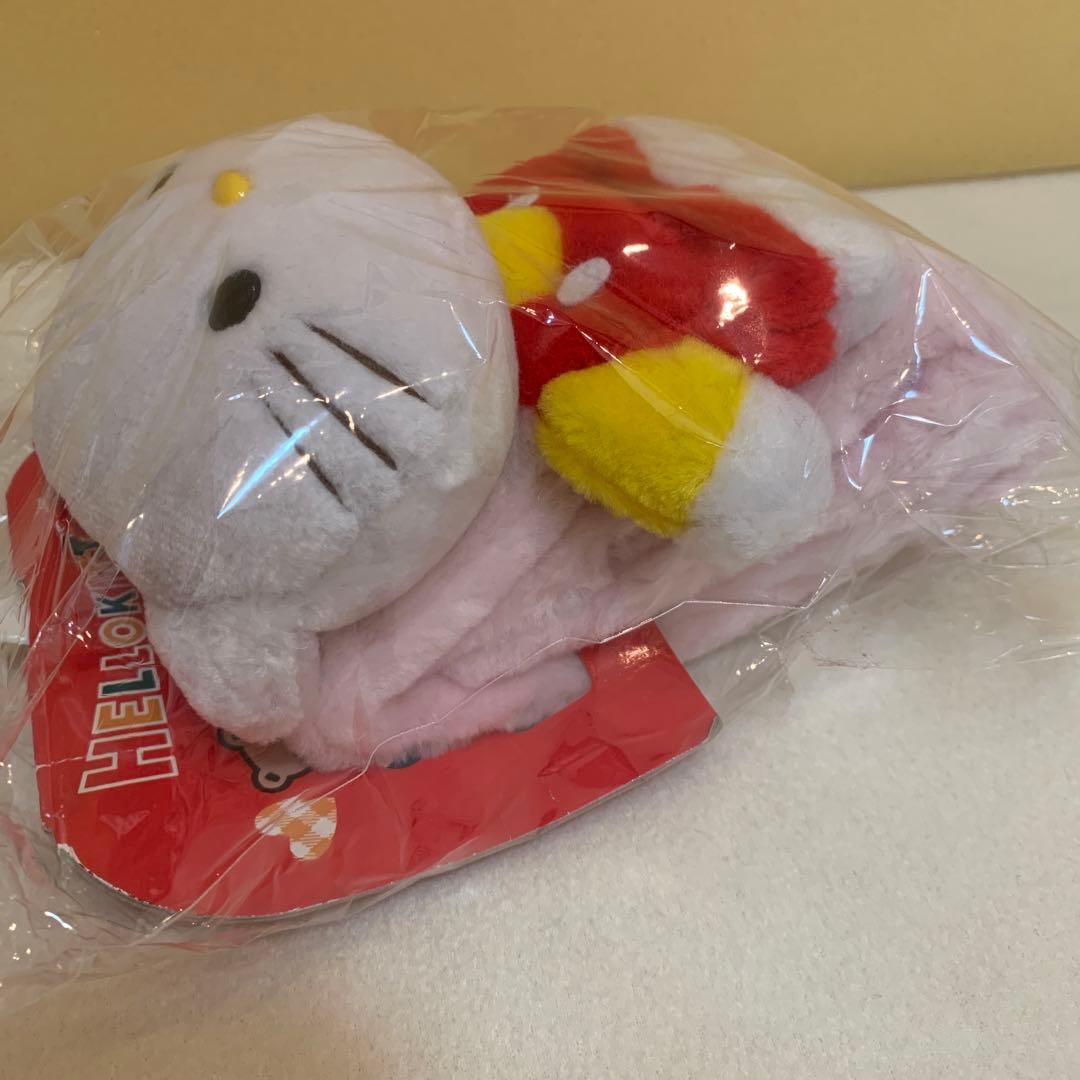 希少 レトロ ハローキティ キャラドルマフラー 1997 ぬいぐるみ