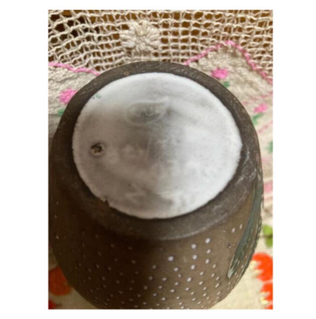 《レア！》 ウプサラエクビー マリシムルソン 【青と黄色のお花　フラワーベース】