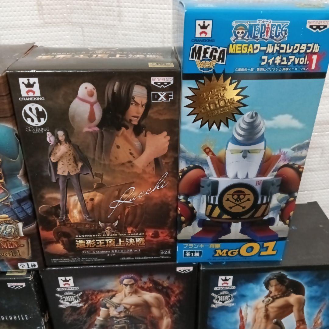 ワンピース フィギュア セット DXF ルッチ エース クロコダイル