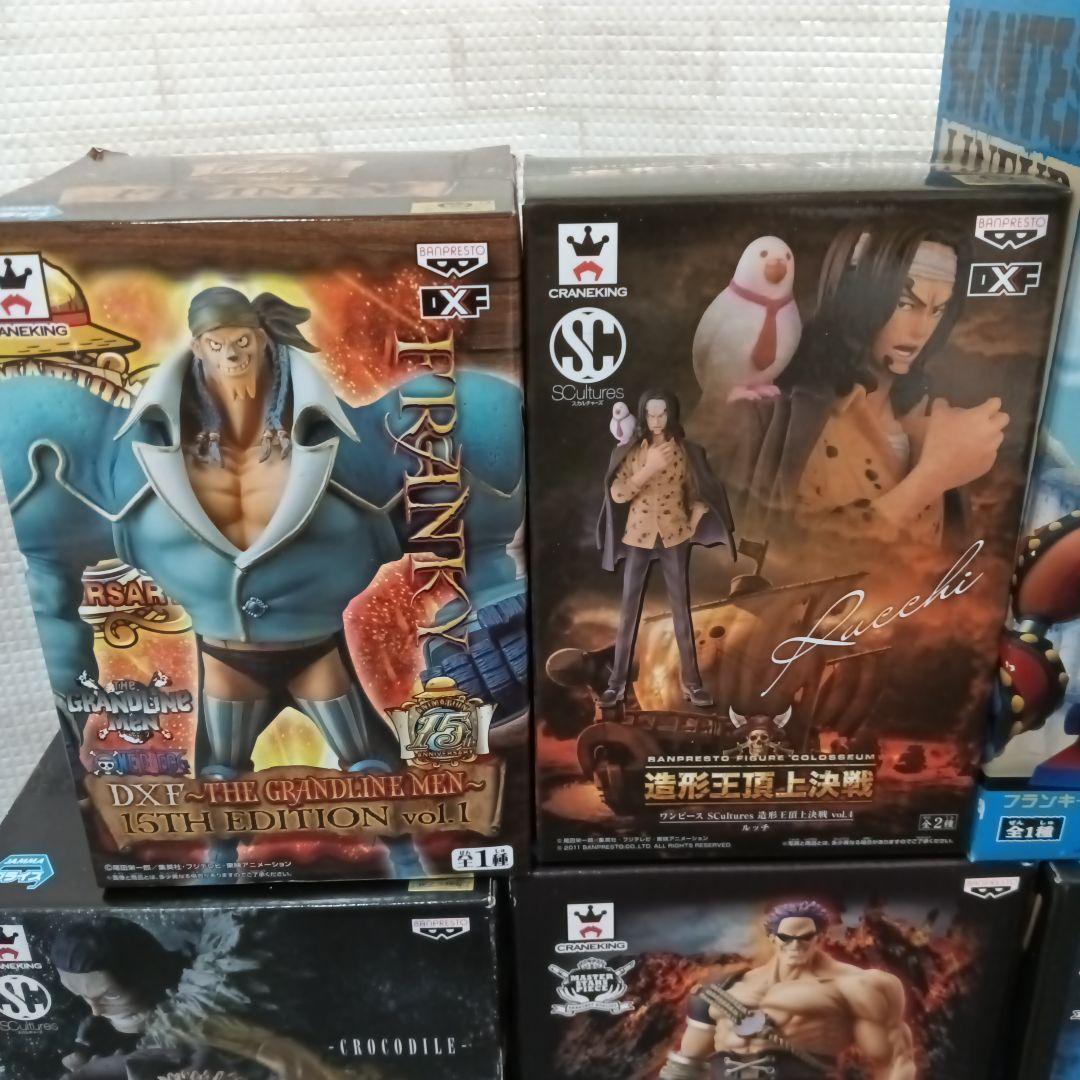 ワンピース フィギュア セット DXF ルッチ エース クロコダイル