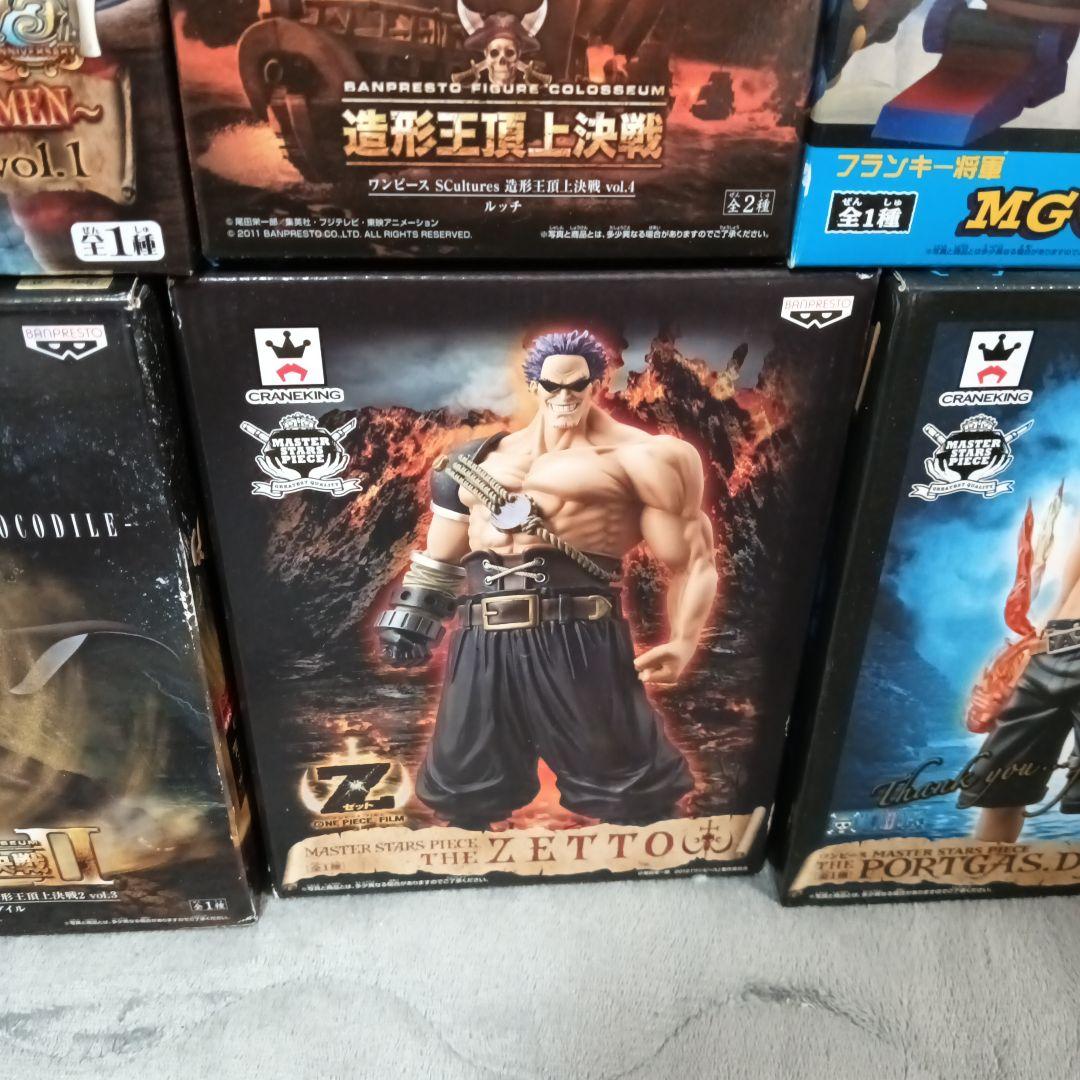 ワンピース フィギュア セット DXF ルッチ エース クロコダイル