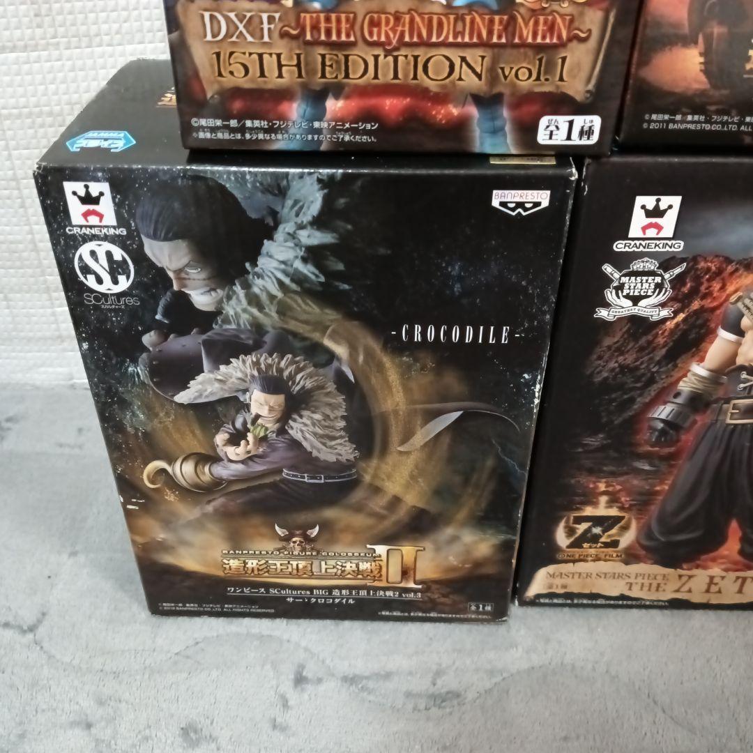 ワンピース フィギュア セット DXF ルッチ エース クロコダイル